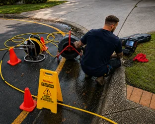 On-site drain inspection at a Cronulla property